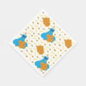 Cookieのパーティーパターン スタンダードランチョンナプキン (角)