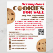 Cookieのロゴ、Cookieの販売資金調達 チラシ (正面)