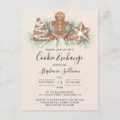 Cookieの交換 インビテーションポストカード (正面)