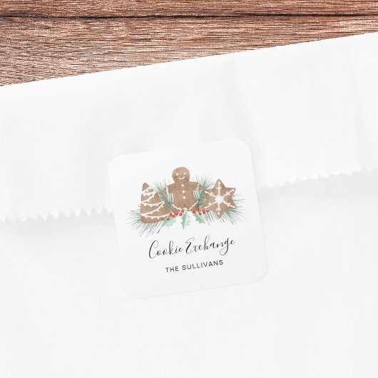 Cookieの交換 スクエアシール