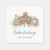 Cookieの交換 スタンダードカクテルナプキン (正面)