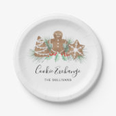 Cookieの交換 ペーパープレート (正面)