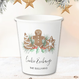 Cookieの交換 紙コップ