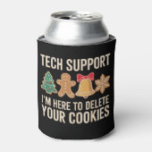 Cookieの削除に関するChristmas Techサポートクリスマス 缶クーラー (缶正面)