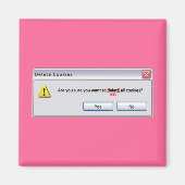 Cookieの削除 マグネット (正面)