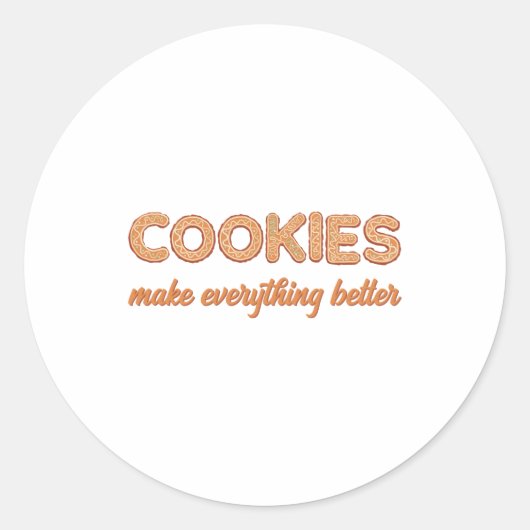 Cookieの品質が向上 ラウンドシール (正面)