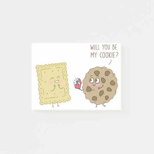 Cookieの提案-私と結婚してくれる? ポストイット (正面)