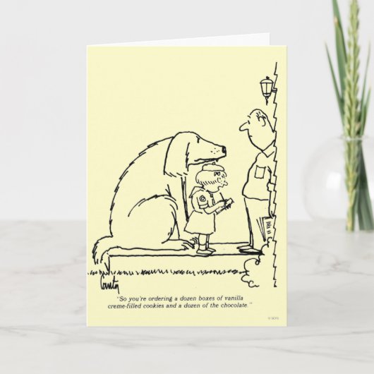 Cookieの注文 カード (正面)