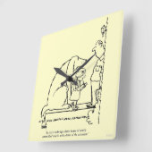 Cookieの注文 スクエア壁時計 (傾斜)