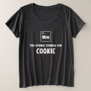 CookieのMm要素の周期 プラスサイズTシャツ