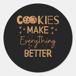Cookieはすべてを改善します ラウンドシール