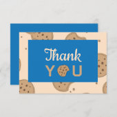 Cookieをテーマにしたサンキューカード サンキューカード (正面/裏面)