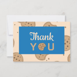 Cookieをテーマにしたサンキューカード サンキューカード