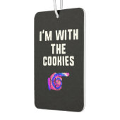 Cookieを使う |絞り染め製おもしろい品 カーエアーフレッシュナー (左)