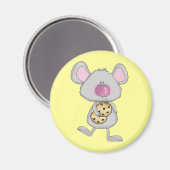 Cookieを使用したマウスTシャツとギフト マグネット (正面/裏面)