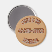 Cookieを使用しないアメリカのマグネット マグネット (正面/裏面)