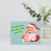 Cookieを使用するとGassyになる ポストカード (スタンド正面)