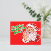 Cookieを使用するとGassyになる ポストカード (スタンド正面)