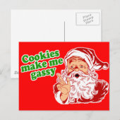Cookieを使用するとGassyになる ポストカード (正面/裏面)