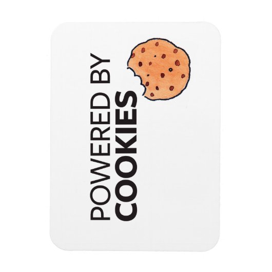 Cookieを使用 マグネット (縦)