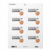 Cookieを使用 ラベル (フルシート)