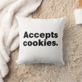 Cookieを受け入れる クッション (ブランケット)