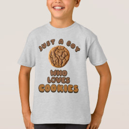 Cookieを愛する少年 Tシャツ