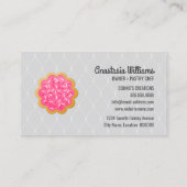 Cookieエレガントベーカリー 名刺 (裏面)