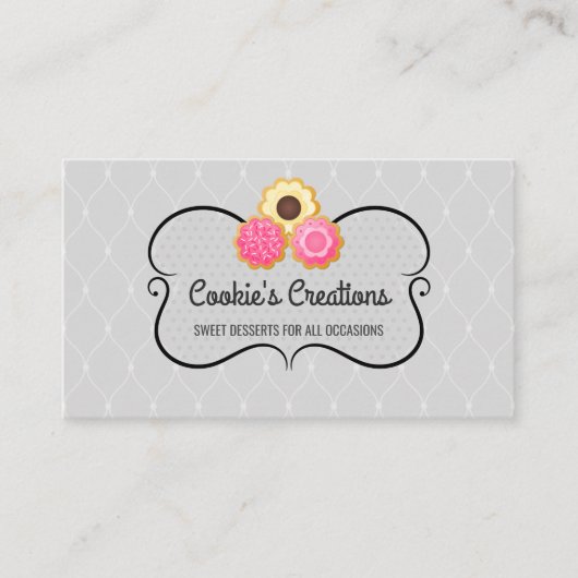 Cookieエレガントベーカリー 名刺 (正面)