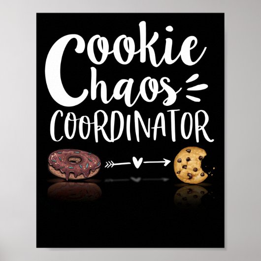 CookieカオスコーディネーターおもしろいCookieの販売 ポスター (正面)