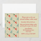 Cookieカッタ、Cookie交換招待状 招待状 (正面/裏面)