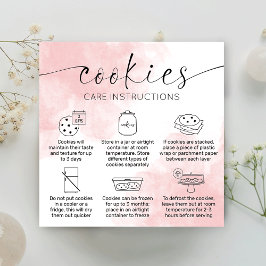 Cookieガイ気にドベーカリーありがとう スクエア名刺