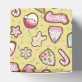Cookieクリスマスイエロー特典ボックス フェイバーボックス (上部)