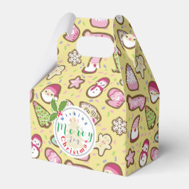 Cookieクリスマスイエロー フェイバーボックス