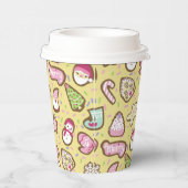 Cookieクリスマスイエロー 紙コップ (右)