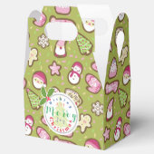 Cookieクリスマスグリーンのお気に入り フェイバーボックス (オープン)