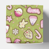 Cookieクリスマスグリーンのお気に入り フェイバーボックス (上部)