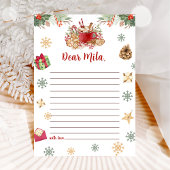 Cookieクリスマスタイムカプセルノートメッセージカード サンキューカード