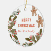 Cookieクリスマスパーティー セラミックオーナメント (左)