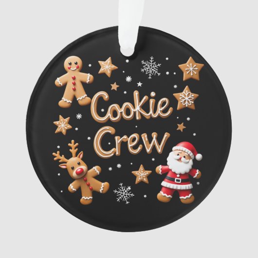 Cookieクルーに参加する究極のクリスマス オーナメント (正面)