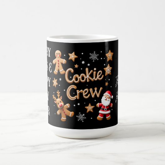 Cookieクルーに参加する究極のクリスマス コーヒーマグカップ (中央)