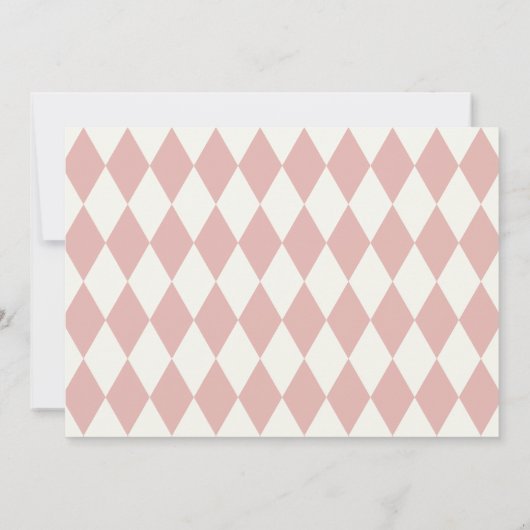 Cookieサンタベビークリスマスベビーシャワー写真 招待状 (裏面)