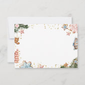 Cookieジンジャーブレッド性別リビールサンキューカード サンキューカード (裏面)