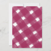 Cookieスワップジンジャーブレッドマンクリスマスパーティー 招待状 (裏面)