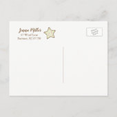 Cookieスワップパーティーポストカード インビテーションポストカード (裏面)