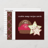 Cookieスワップレシピカード ポストカード (正面/裏面)