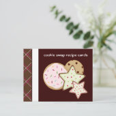 Cookieスワップレシピカード ポストカード (スタンド正面)