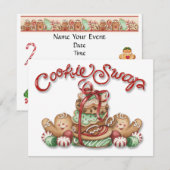 Cookieスワップ招待状- SRF 招待状 (正面/裏面)