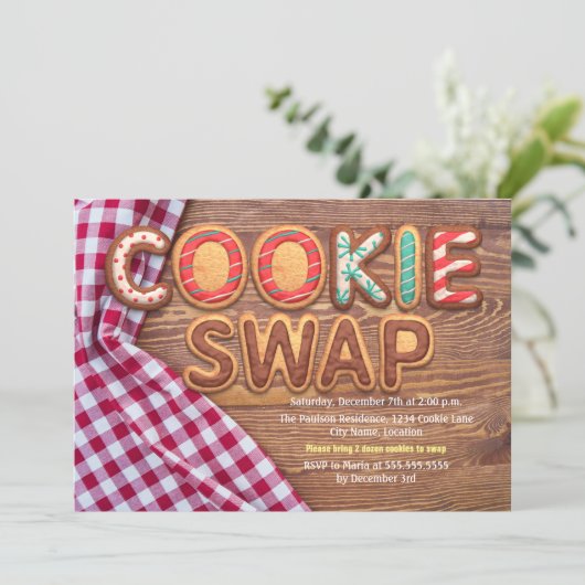 Cookieスワップ 招待状 (スタンド正面)