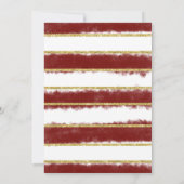 Cookieスワップ、Cookie交換クリスマスパーティー 招待状 (裏面)